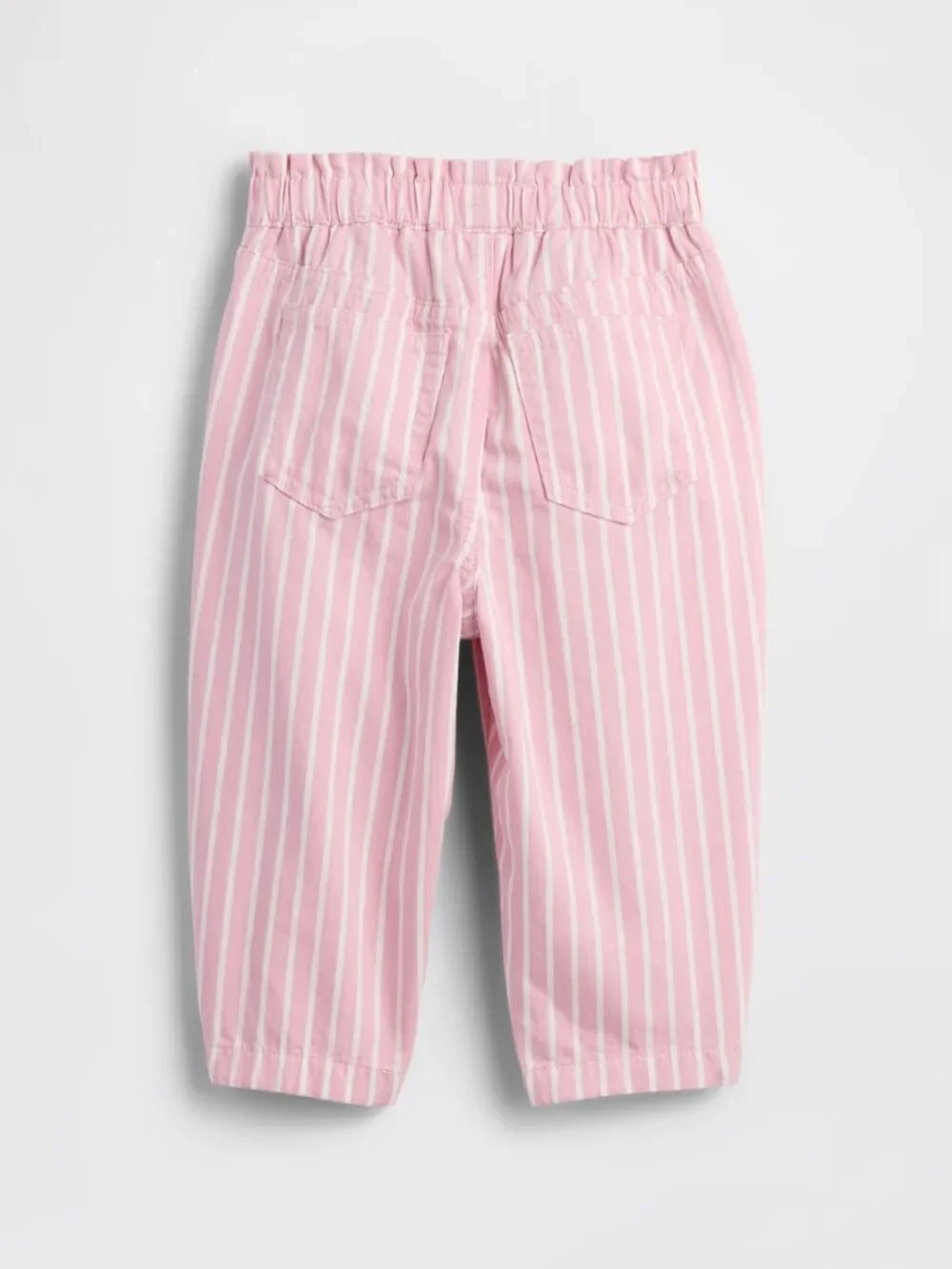 Baby Gap Stripe Pull-On Barrel Jeans